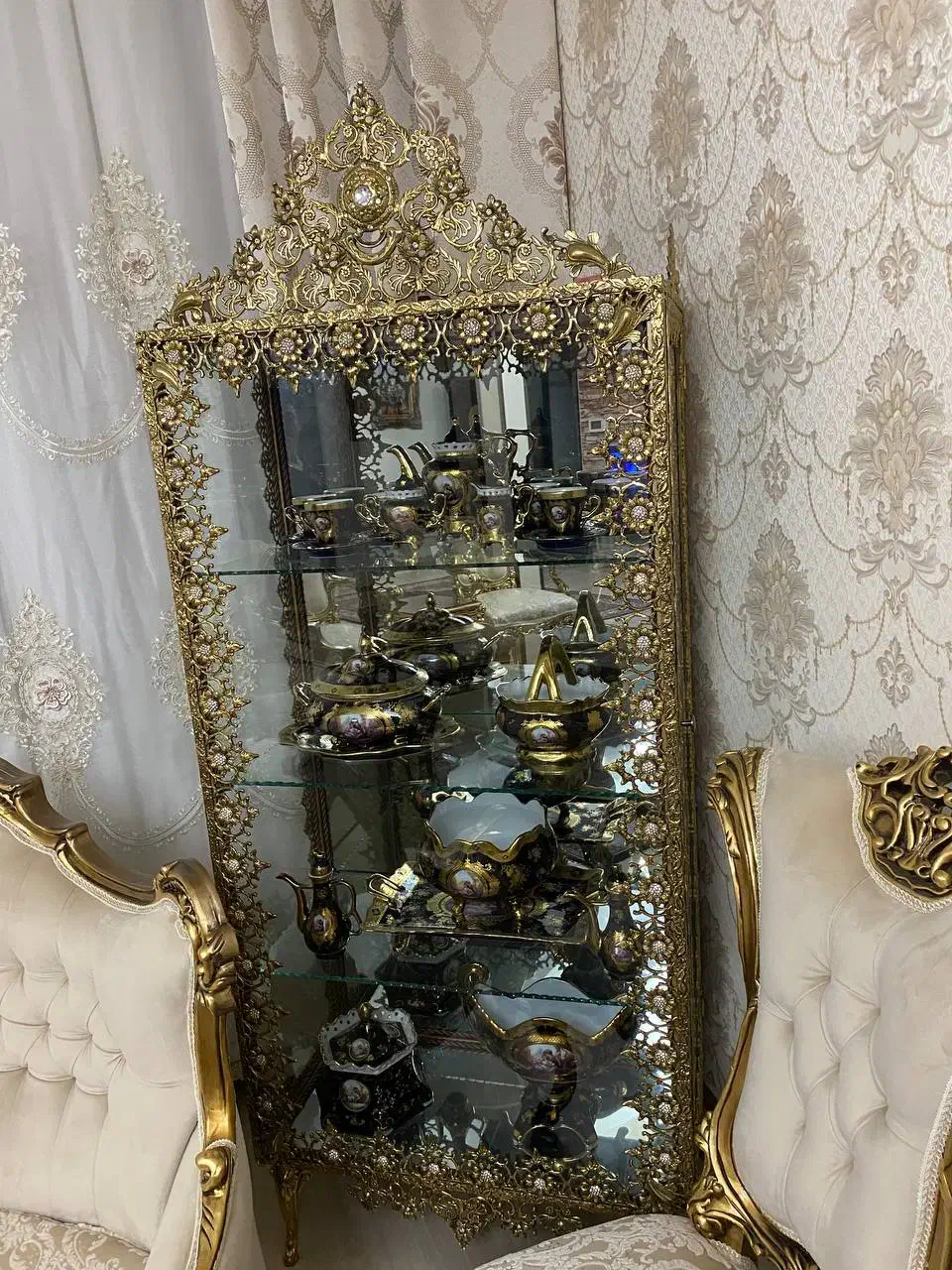 بوفه برنز اصل|بوفه، ویترین، کنسول|خوی, |دیوار