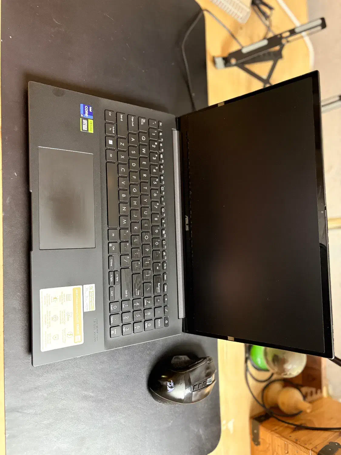 لپتاپ core i9 ایسوس rtx 3050 رم ۴۰ گیگ|رایانه همراه|بابل, |دیوار
