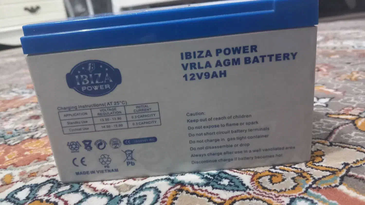 باطری ۹ امپر|دوچرخه، اسکیت، اسکوتر|رشت, ساغری سازان|دیوار