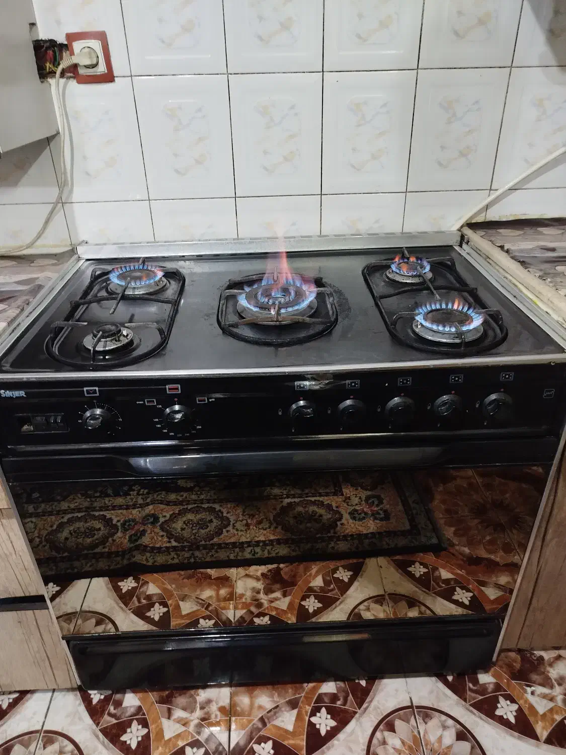 گاز فر دارسینجر|اجاق گاز و لوازم برقی پختوپز|زاهدان, |دیوار