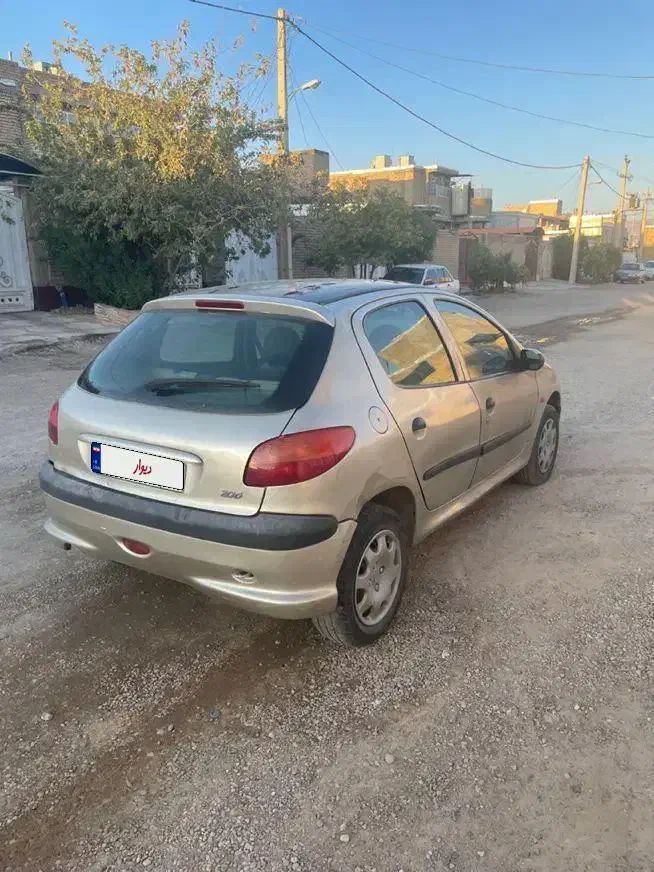 پژو ۲۰۶ تیپ۲|خودرو سواری و وانت|شیراز, محراب|دیوار