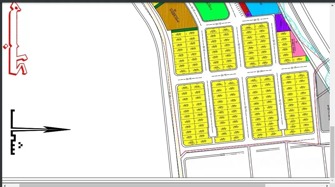 زمین کلبه هنر جنوبی بلوک1 خیابان 12 متری|فروش زمین و ملک کلنگی|قیدار, |دیوار