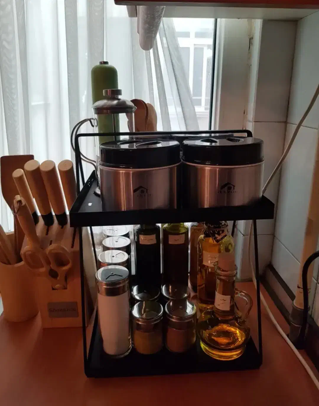 استند رو میزی شلف همه کاره|آب‌چکان و نظم‌دهنده ظروف|قائم‌شهر, |دیوار