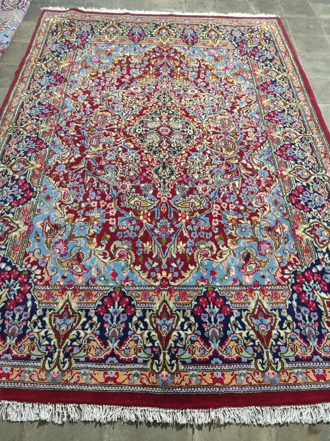 خریدو فروش فرش دستبافت کرمان درب منزل|فرش|رفسنجان, |دیوار