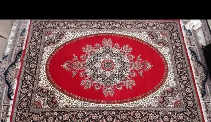 دو تخته فرش ۷۰۰ شانه تمام نخ ماشینی*|فرش|تهران, مسعودیه|دیوار