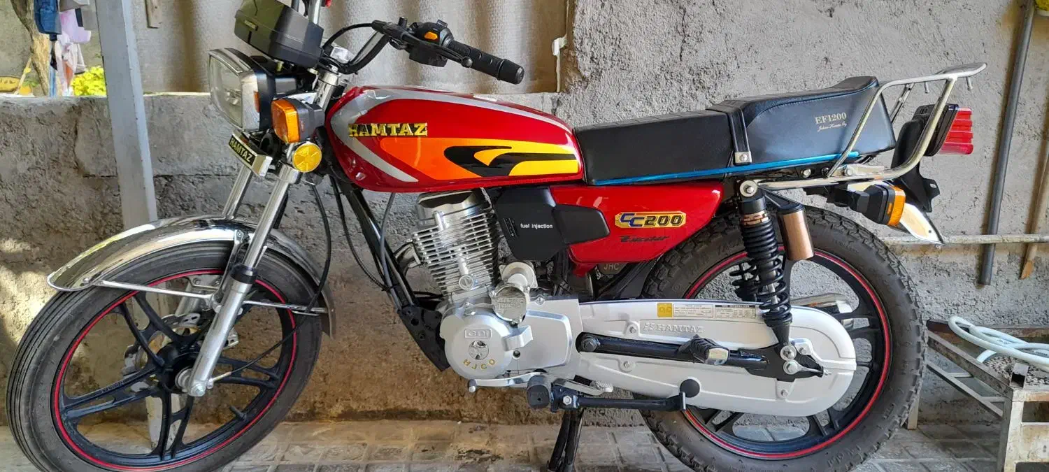 موتور سیکلت همتاز۲۰۰ مدل ۱۴۰۳.۱۲|موتورسیکلت|قیدار, |دیوار