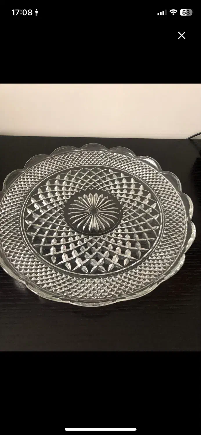 دیس و ظرف میوه ( کریستال آمریکایی)|کلکسیون اشیاء عتیقه|تهران, چیذر|دیوار