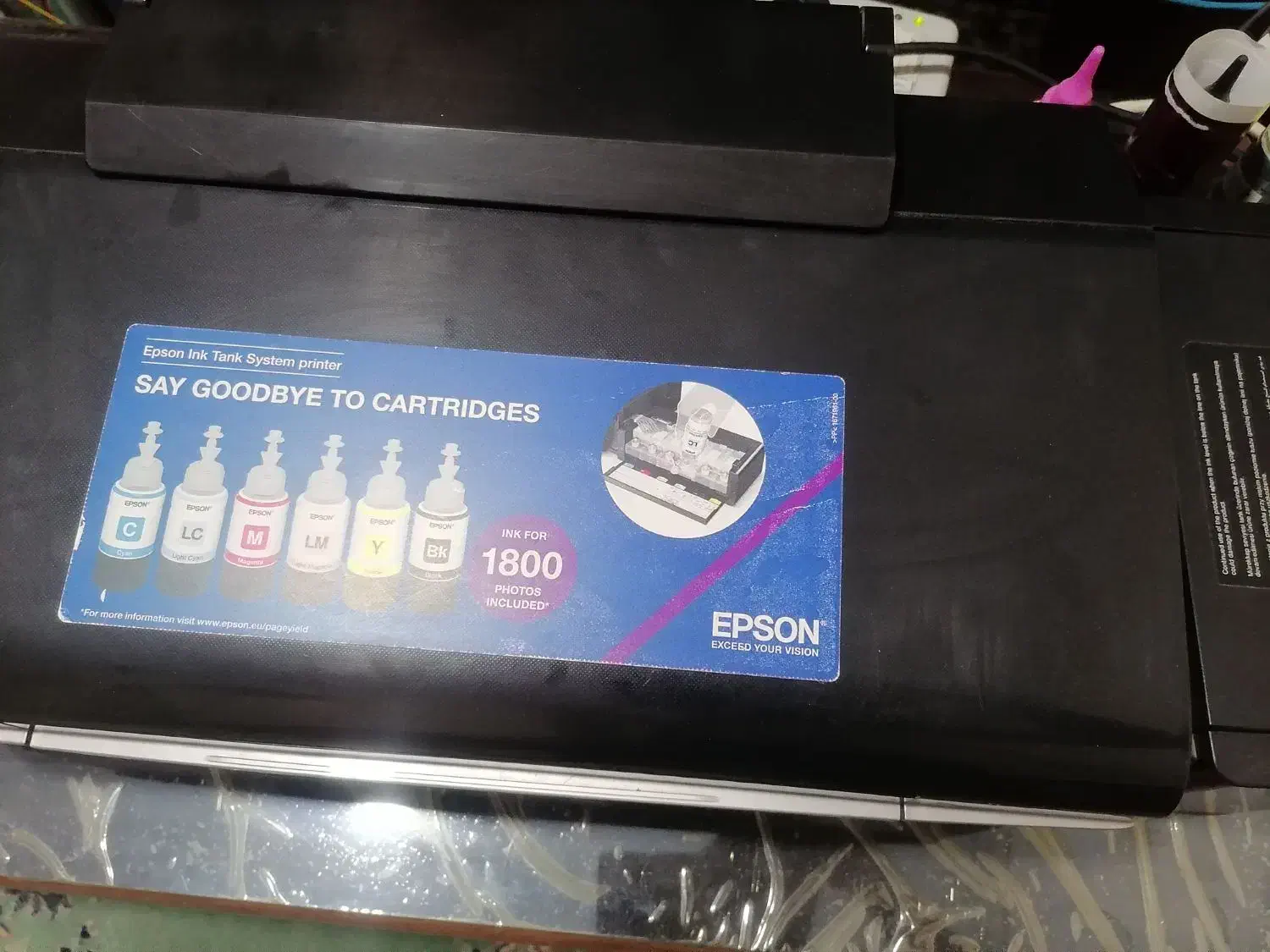 پرینتر رنگی اپسون L805|پرینتر، اسکنر، کپی، فکس|الوند, |دیوار