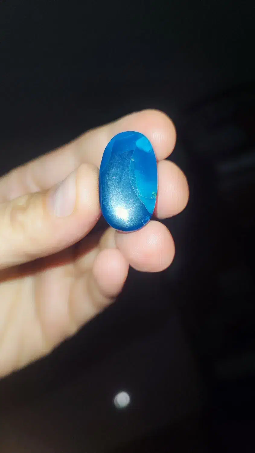 فروش 2عدد نگین آبی و قرمز عقیق اصل|کلکسیون اشیاء عتیقه|قم, اسمعیل آباد|دیوار