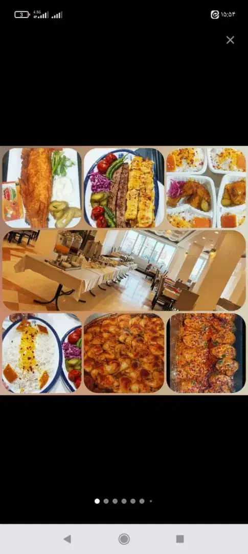 سالن پذرایی یلدا سالن پذیرایی رستوران هتل شب یلدا|خدمات پذیرایی، مراسم|مشهد, سجاد شهر|دیوار