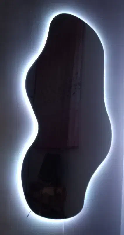 آینه قدی دفرمه|آینه|اسلام‌شهر, شهرک توحید|دیوار