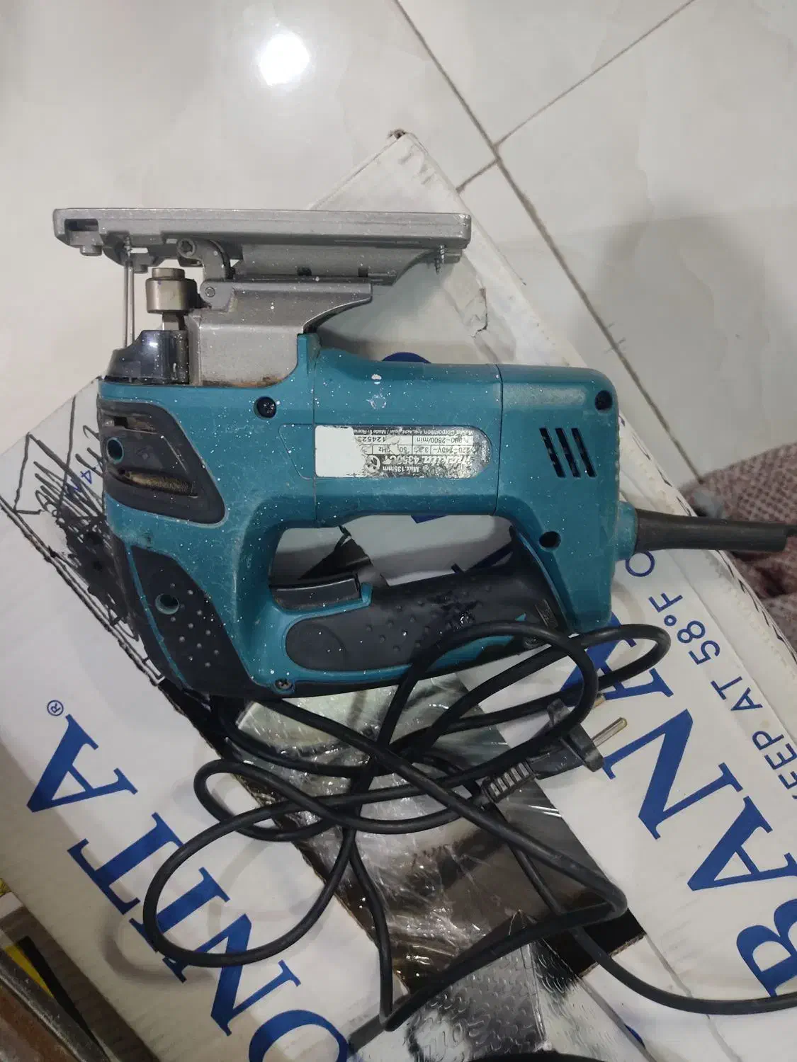 اره چکشی عمودبر ماکیتا اصل 4350 سالم|ابزارآلات|تهران, جوادیه تهرانپارس|دیوار