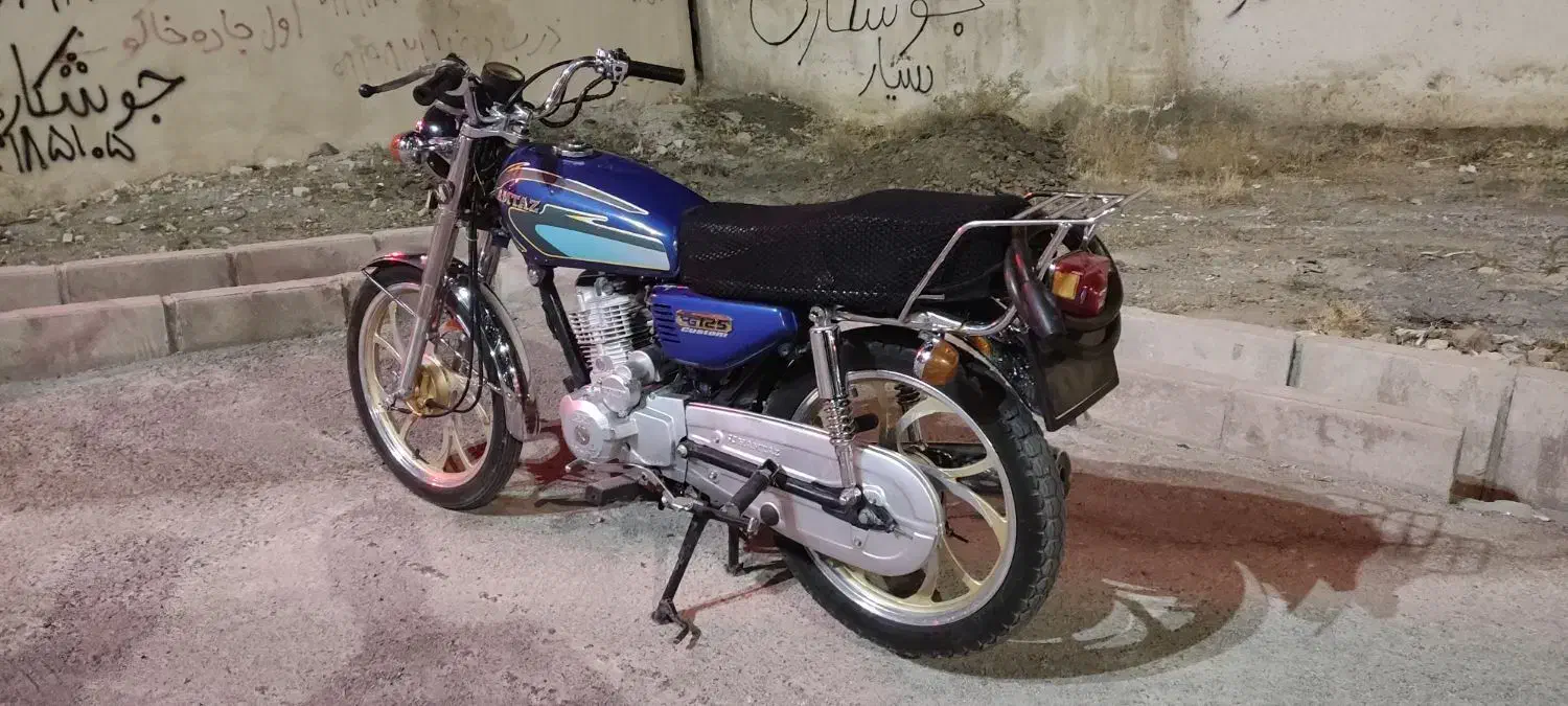 هندا ۱۲۵ مدل ۹۵ خشک رینگی استارتی|موتورسیکلت|همدان, |دیوار