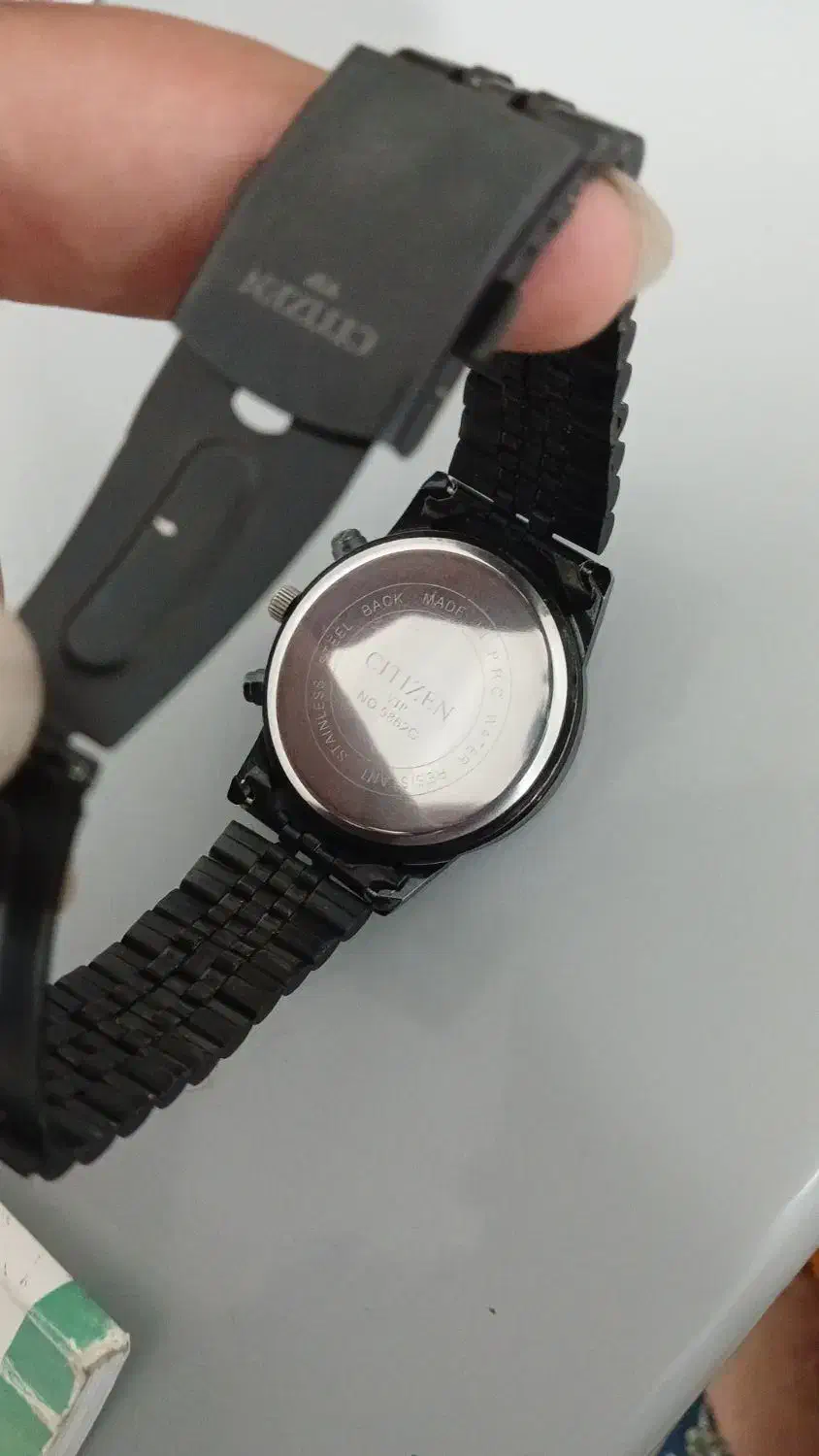 ساعت سیتیزن Citizen مشکی نو|ساعت|ایرانشهر, |دیوار