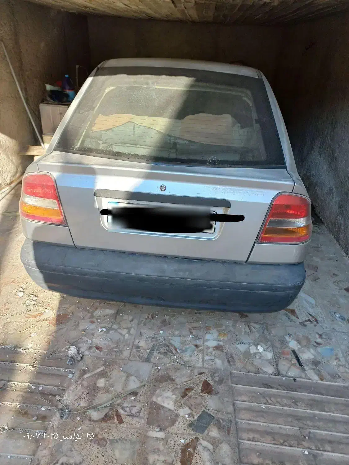 پراید ۱۴۱ دوگانه مدل ۱۳۸۵ نقره ای کارمندی|خودرو سواری و وانت|برازجان, |دیوار