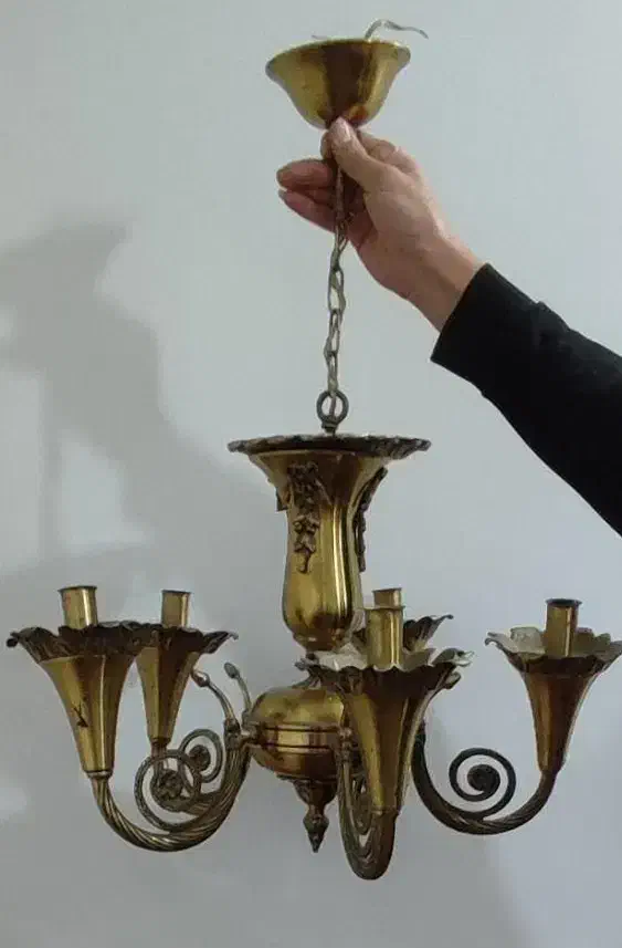 لوستربرنزی|لوستر و چراغ آویز|قرچک, شهرک الحدید|دیوار