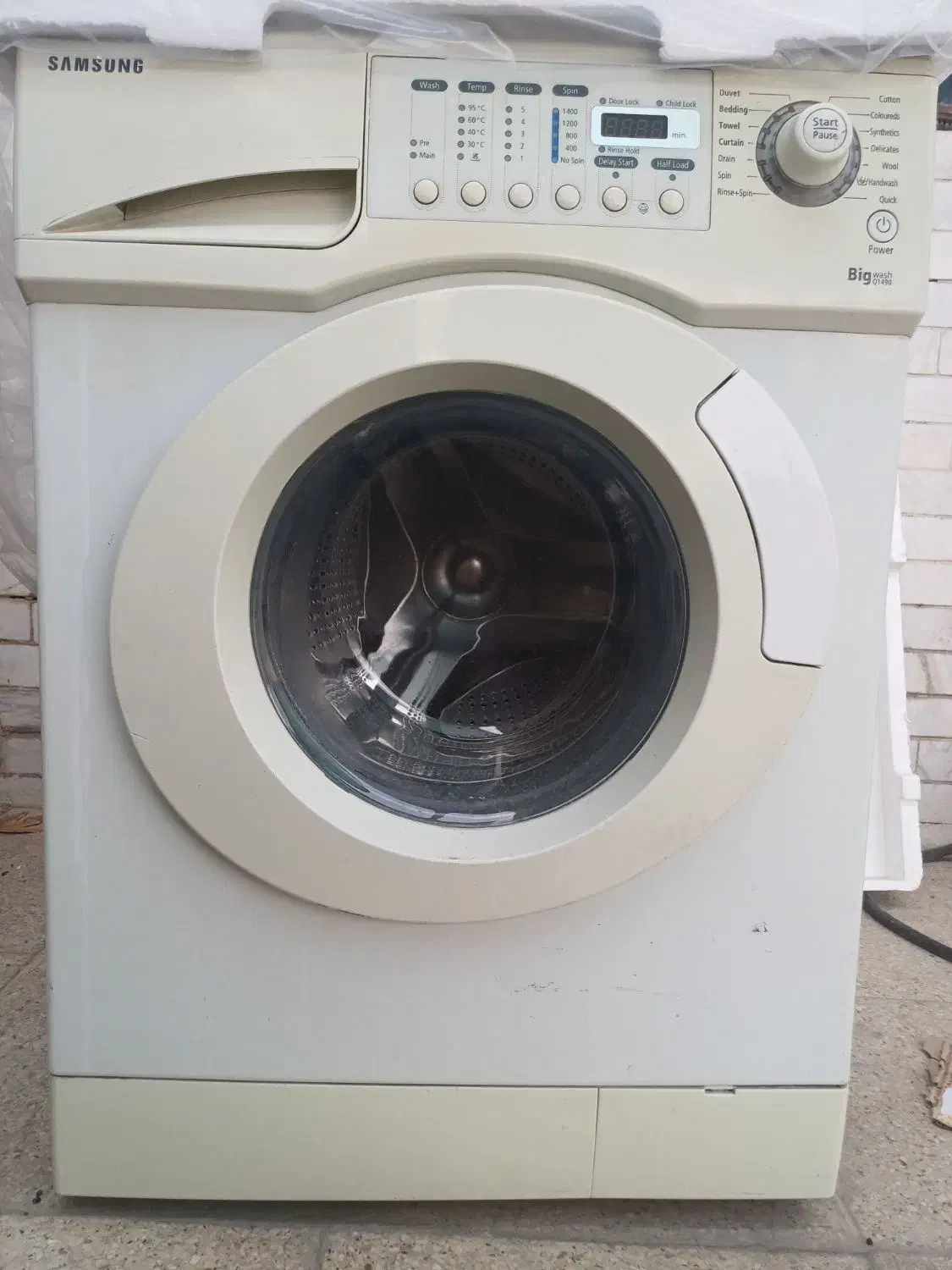 ماشین لباسشویی سامسونگ|ماشین لباسشویی و خشک‌کن لباس|خرم‌آباد, |دیوار