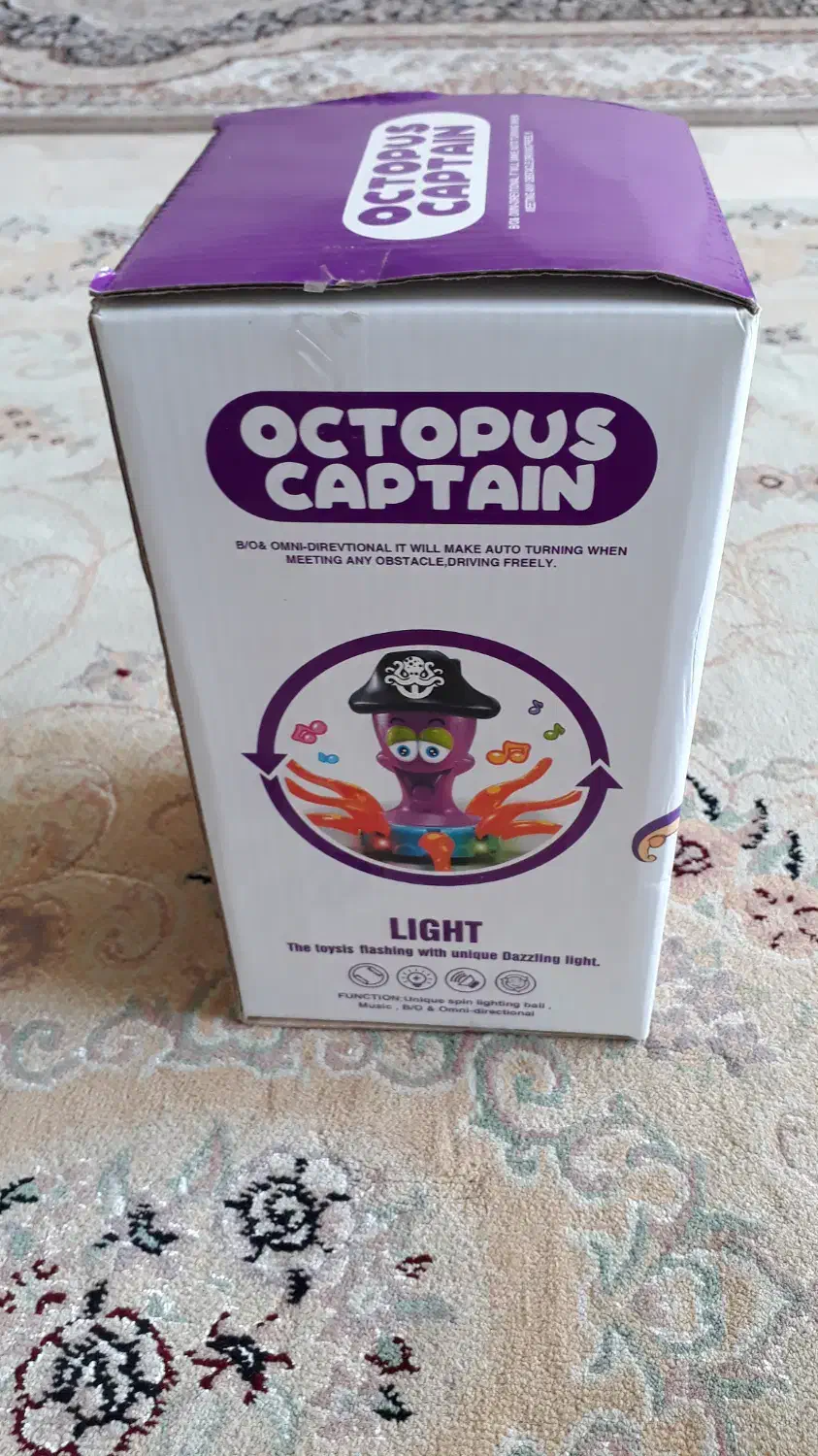 هشت پا موزیکال|اسباب‌بازی بچه|اصفهان, جوزدان الیادران|دیوار