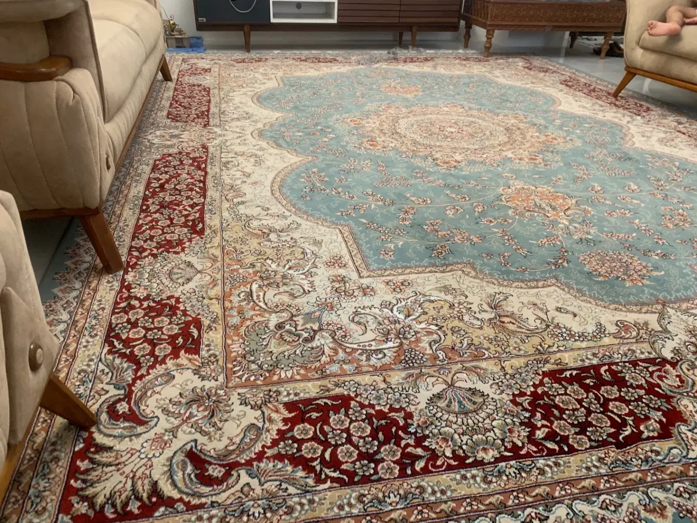 فرش ۱۲ متری نو ،خیلی تمیز|فرش|گرگان, |دیوار