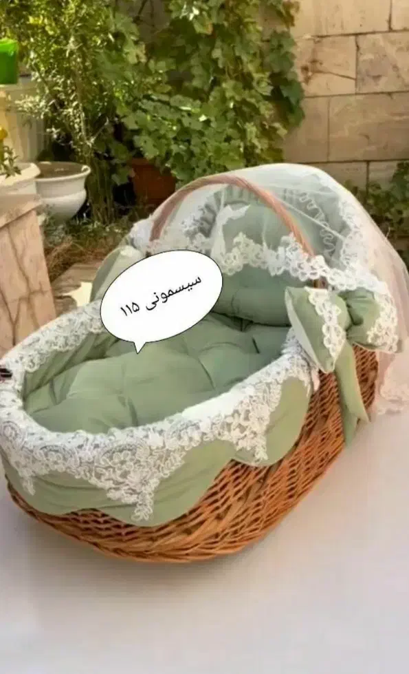 سبد حمل تخت لاکچری نوزاد فروشگاه سیسمونی115|اسباب و اثاث بچه|کرمان, |دیوار