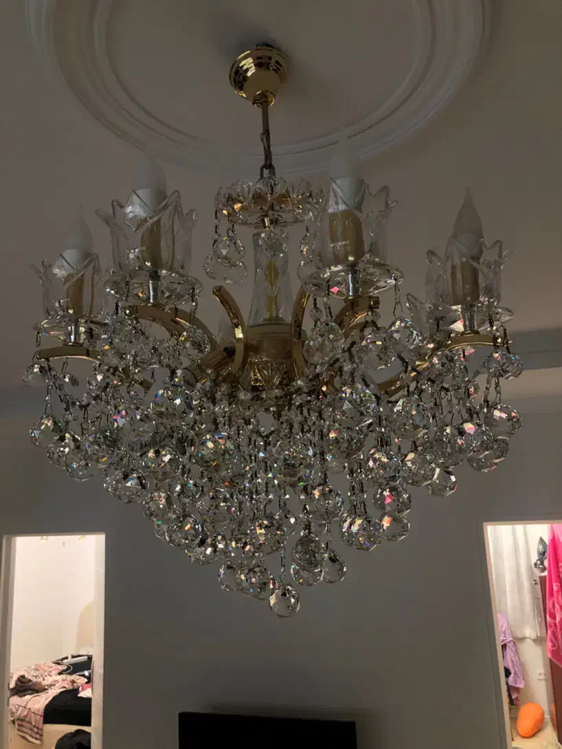 لوستر|لوستر و چراغ آویز|تهران, زهتابی|دیوار