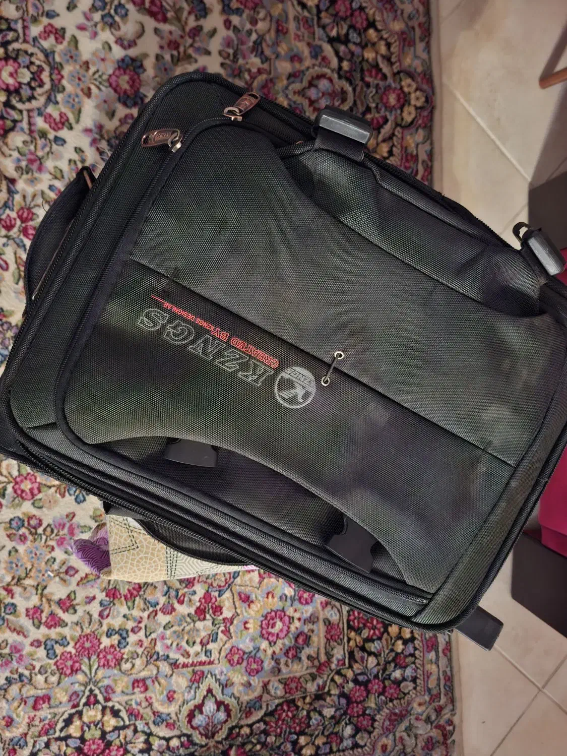 چمدان کره ای ۳ عدد در دو اندازه کوچک و بزرگ|کیف، کفش، کمربند|کرمان, |دیوار