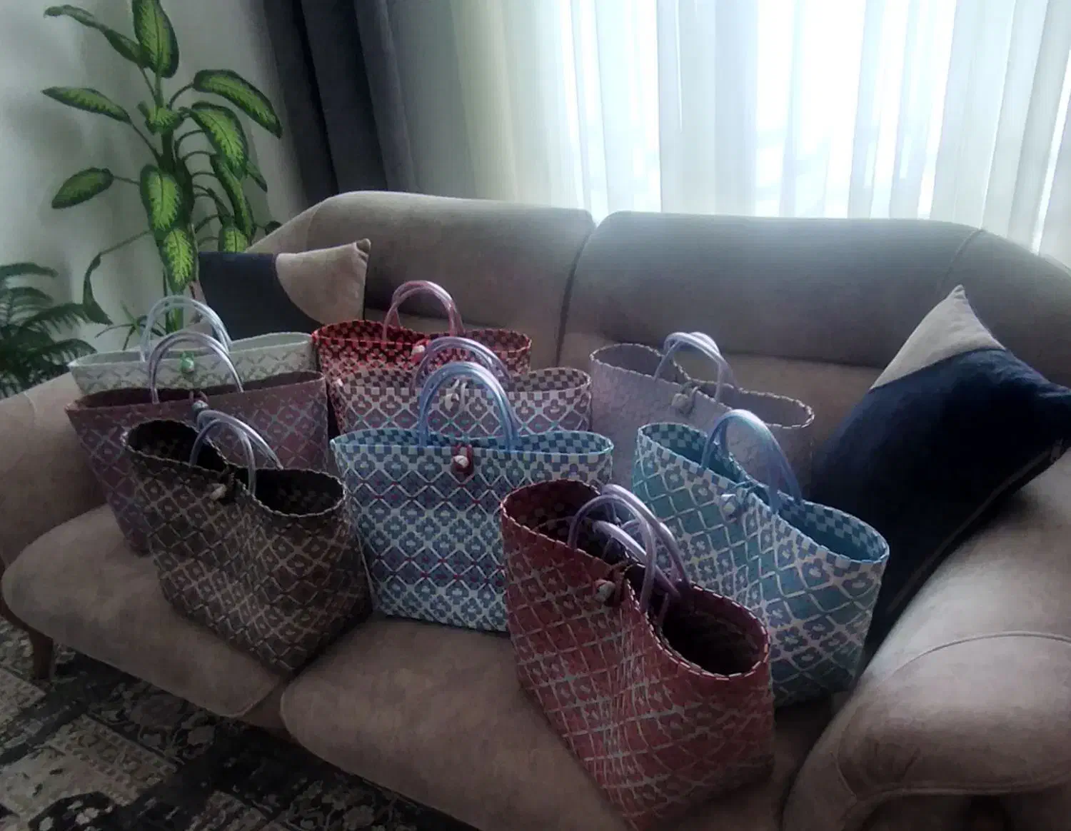 سبد|ظروف نگهدارنده، پلاستیکی، یک‌بارمصرف|شیروان (خراسان), |دیوار