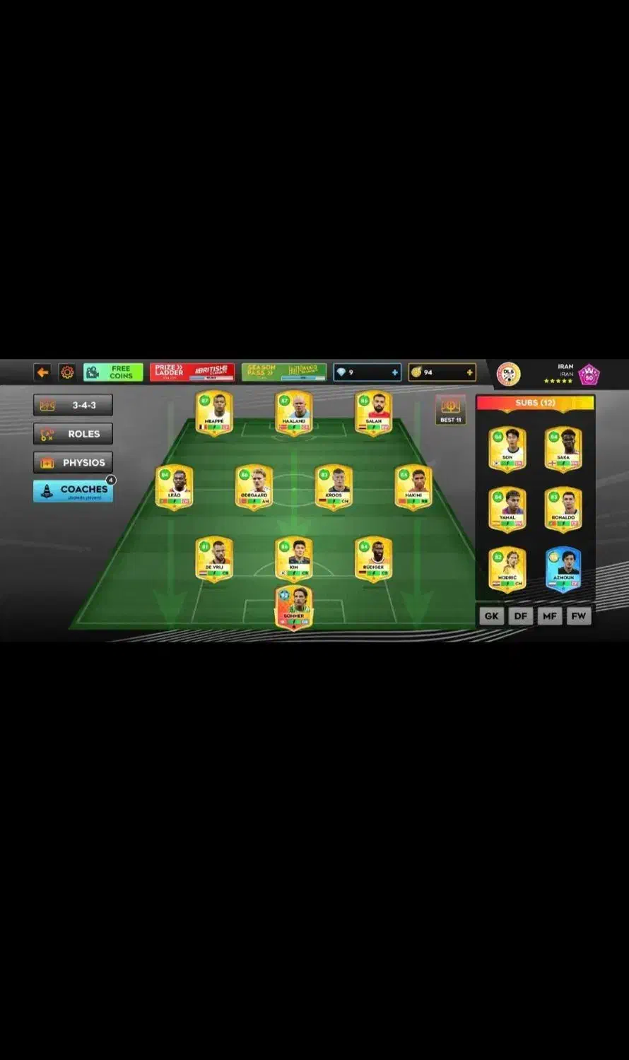 اکانت دریم لیگ|کنسول، بازی ویدئویی و آنلاین|مشهد, کوی المهدی|دیوار