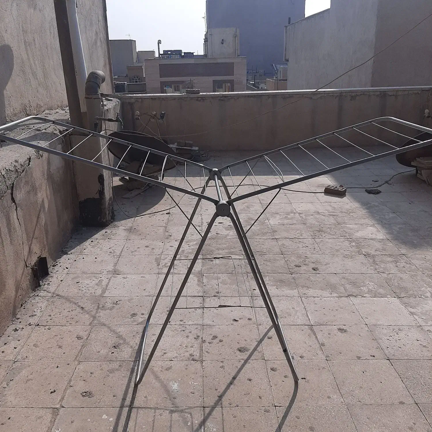 رخت پن کن سایز بزرگ جنس استیل|بندرخت و رخت‌آویز|تهران, اسکندری|دیوار