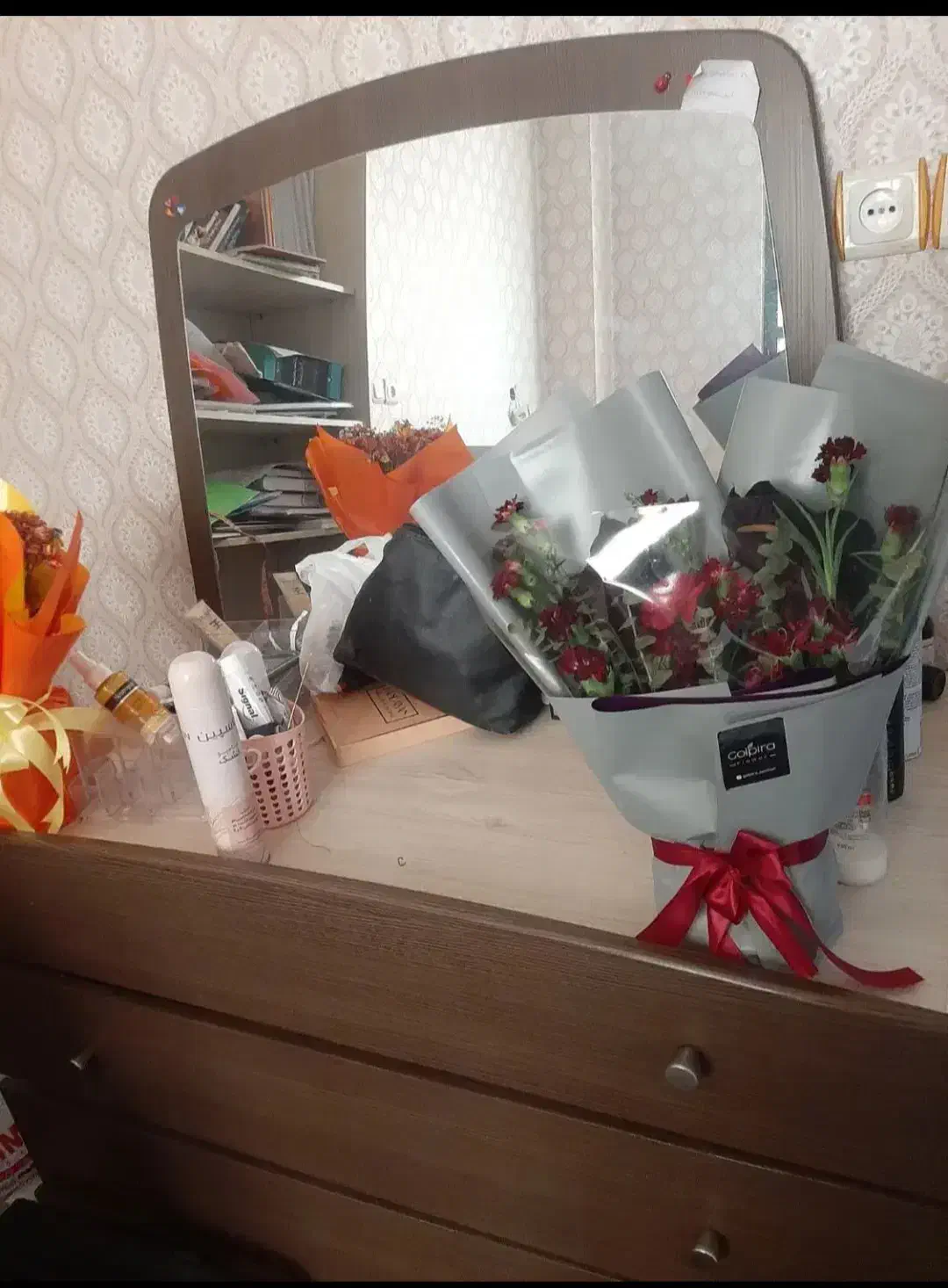 ست چوب شش تکه|تخت و سرویس خواب|سمنان, |دیوار