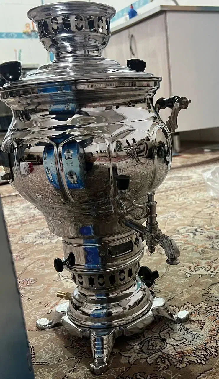 سماور گازی نو|سماور، چای‌ساز، قهوه‌ساز|آران و بیدگل, |دیوار