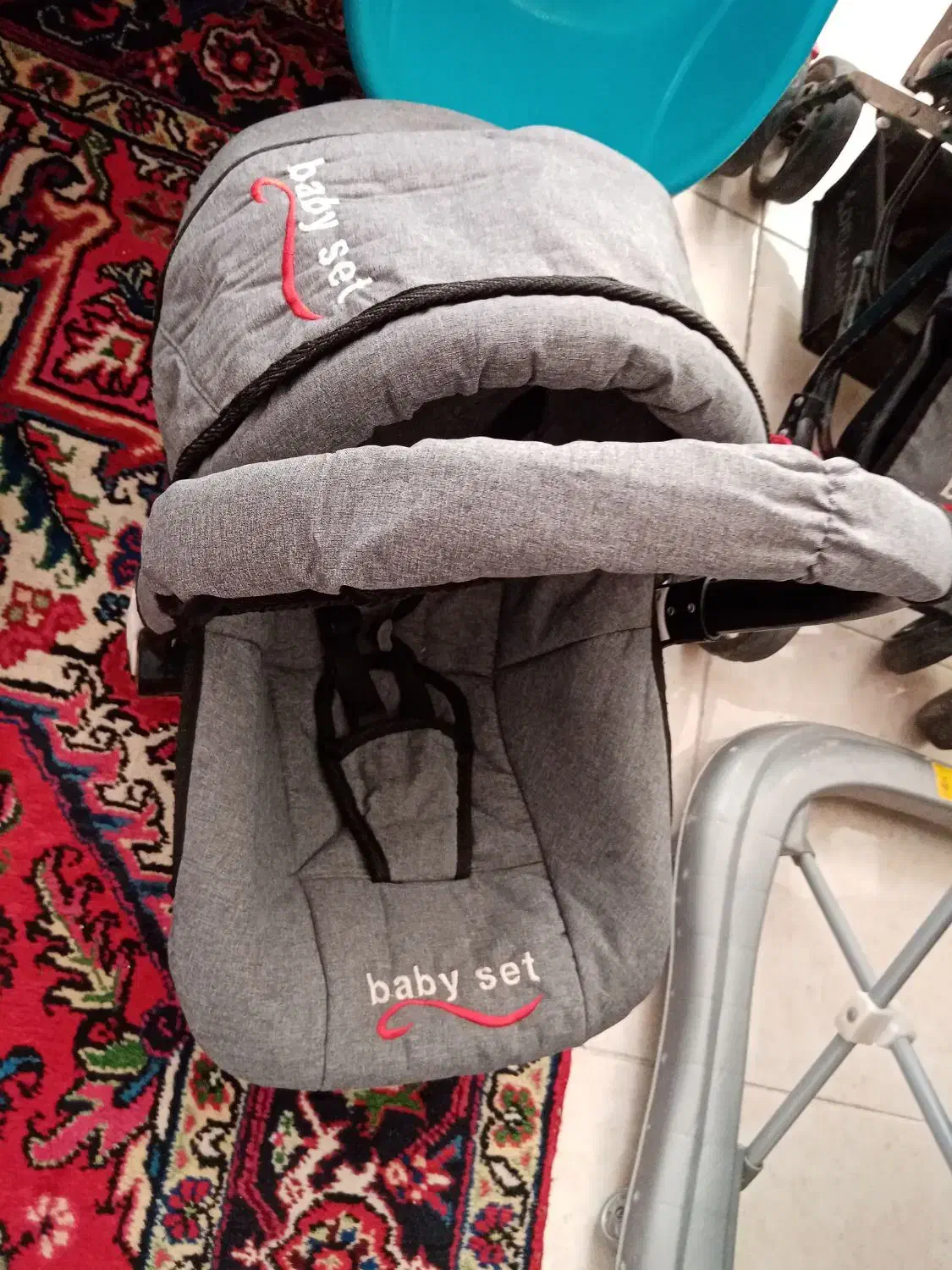 کالسکه کریر رورویک صندلی غذا آغوشی وان کودک|اسباب و اثاث بچه|تبریز, |دیوار