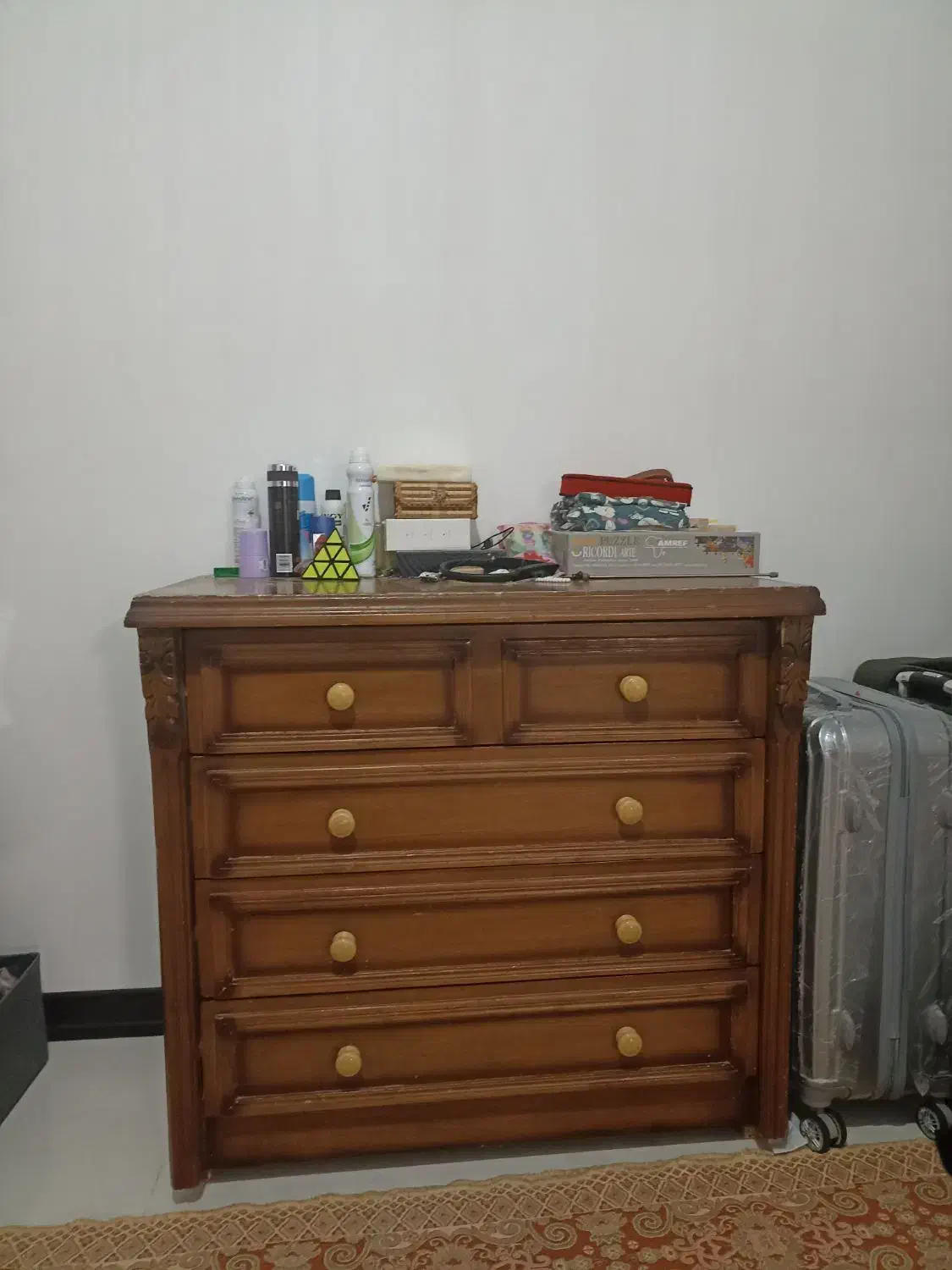 دراور چوبی|جاکفشی، کمد، دراور|سمنان, |دیوار