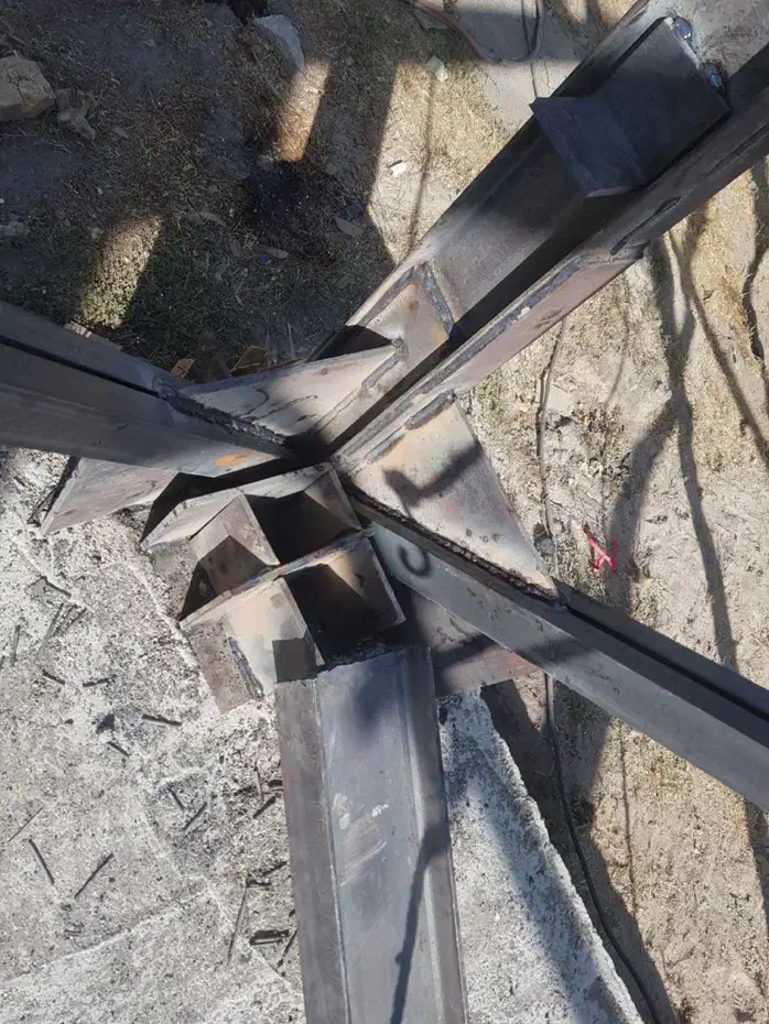 جو شکاری اسکلت سازه نگهبان نبش کشی|خدمات پیشه و مهارت|تبریز, |دیوار