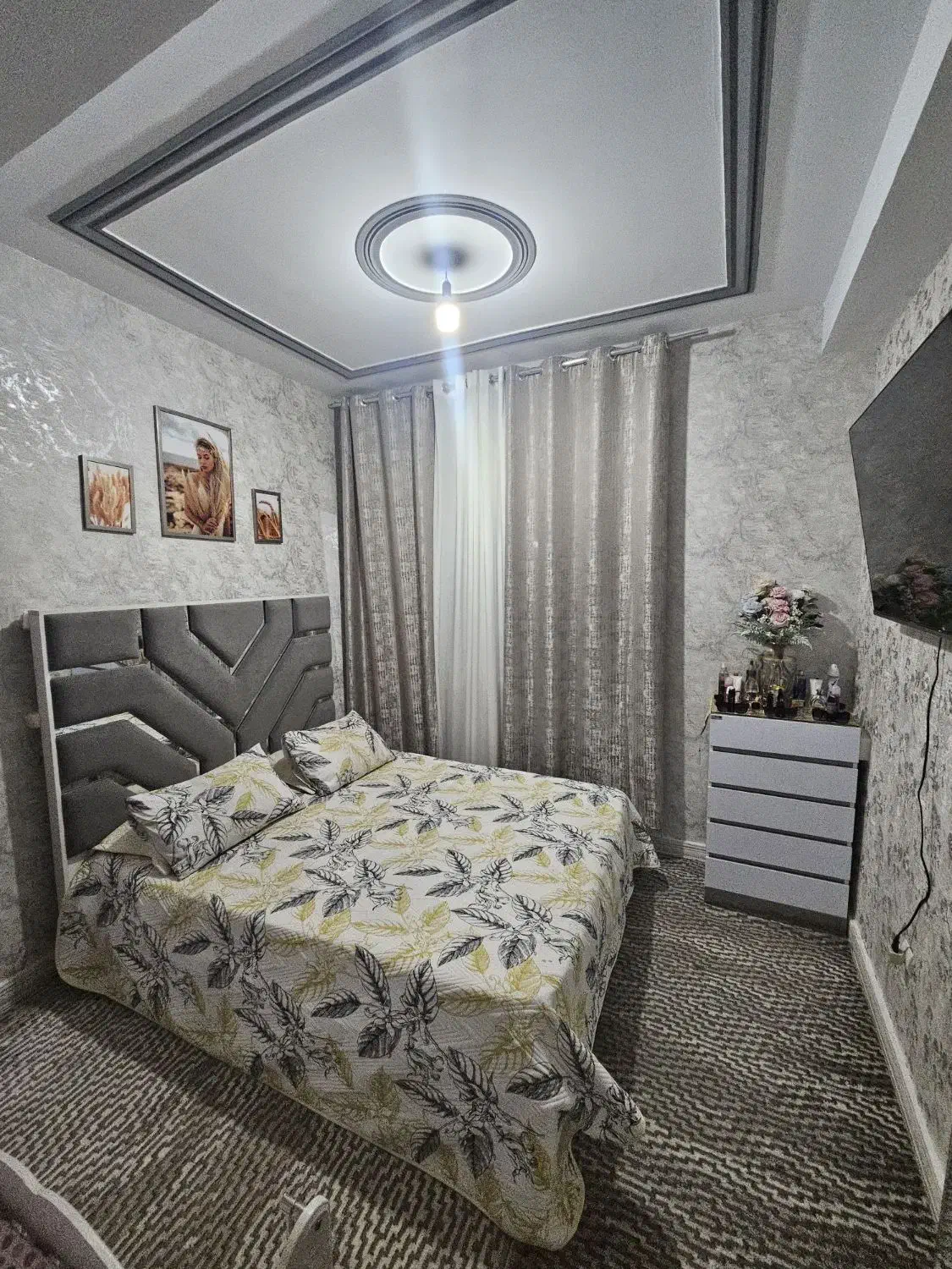 تخت دونفره|تخت و سرویس خواب|پاکدشت, پاکدشت (مامازند)|دیوار