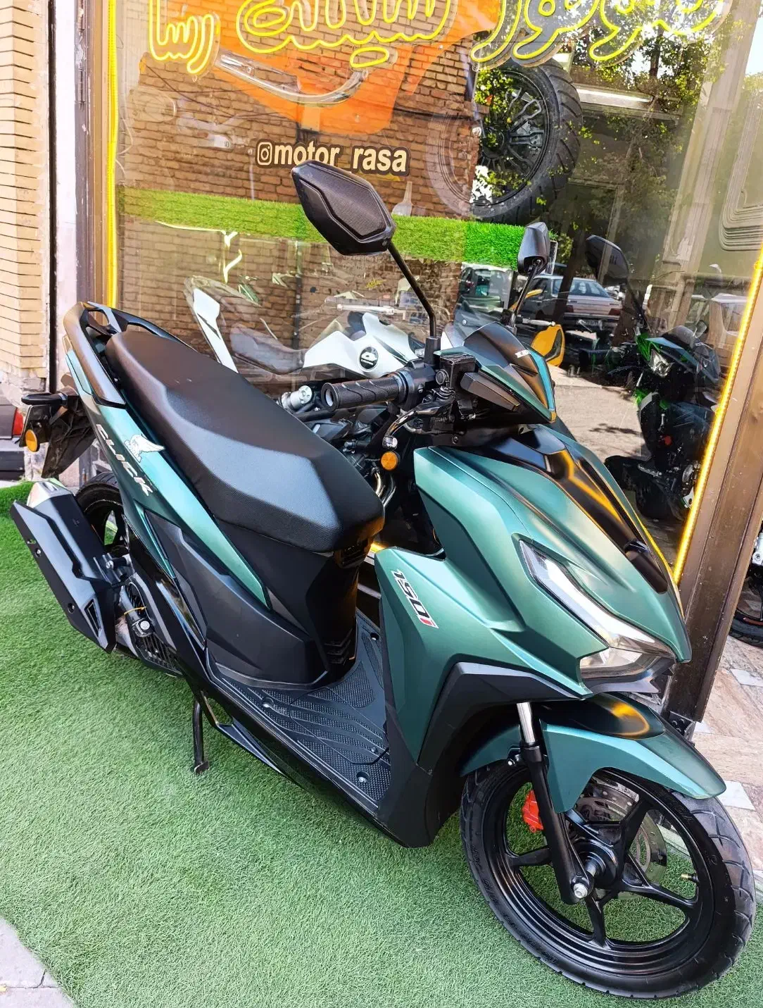 موتور کلیک کویر نیوفیس ۴۰۲|موتورسیکلت|تبریز, |دیوار