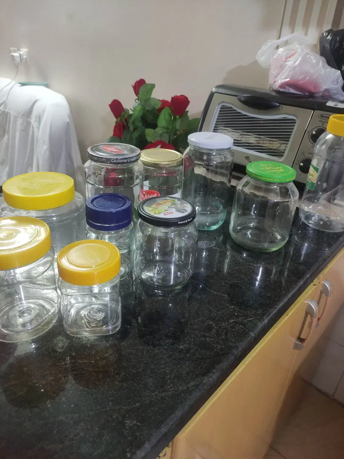 شیشه و پلاستیک|ظروف نگهدارنده، پلاستیکی، یک‌بارمصرف|محمدیه-قزوین, |دیوار