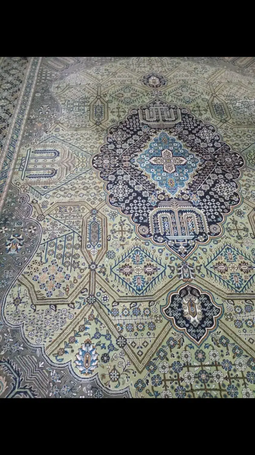 فرش سبز|فرش|شوش, |دیوار