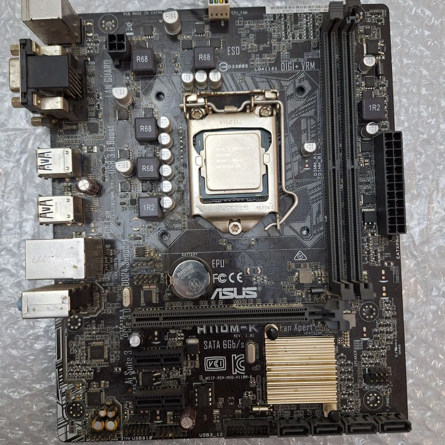 i3 6100 h110mk|قطعات و لوازم جانبی رایانه|تهران, توحید|دیوار