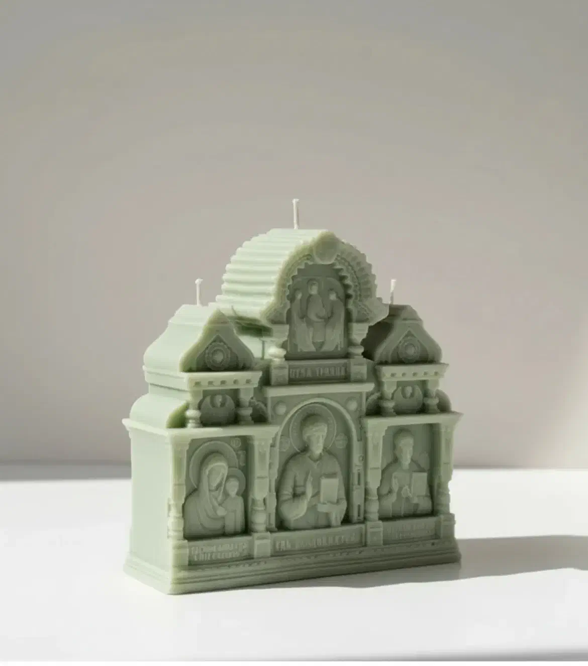 شمع دکوراتیو هنری با رنگ بندی خاص|صنایع دستی و سایر لوازم تزئینی|تهران, اختیاریه|دیوار