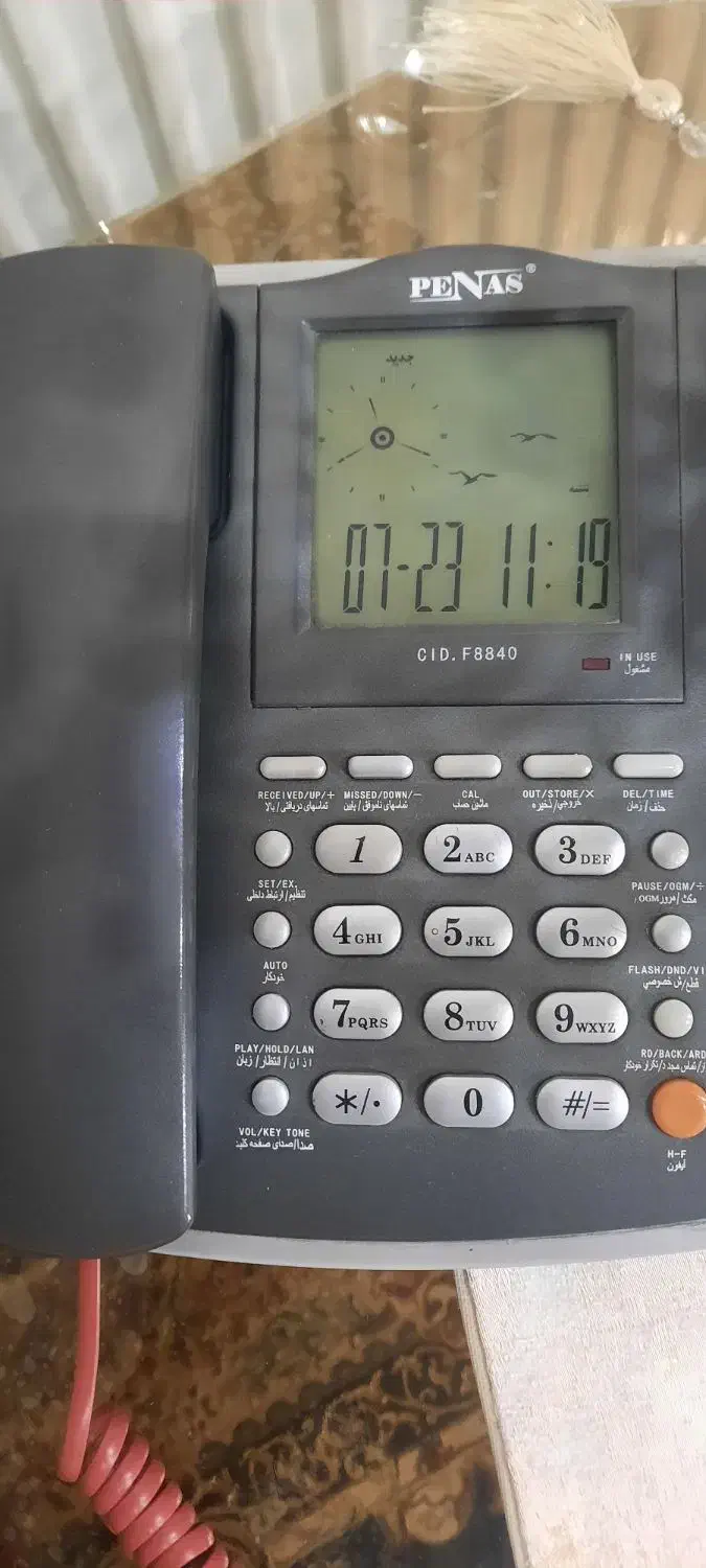 ۲خط تلفن ثابت ۵   ۳|تلفن رومیزی|اسلامشهر, شهرک لاله|دیوار