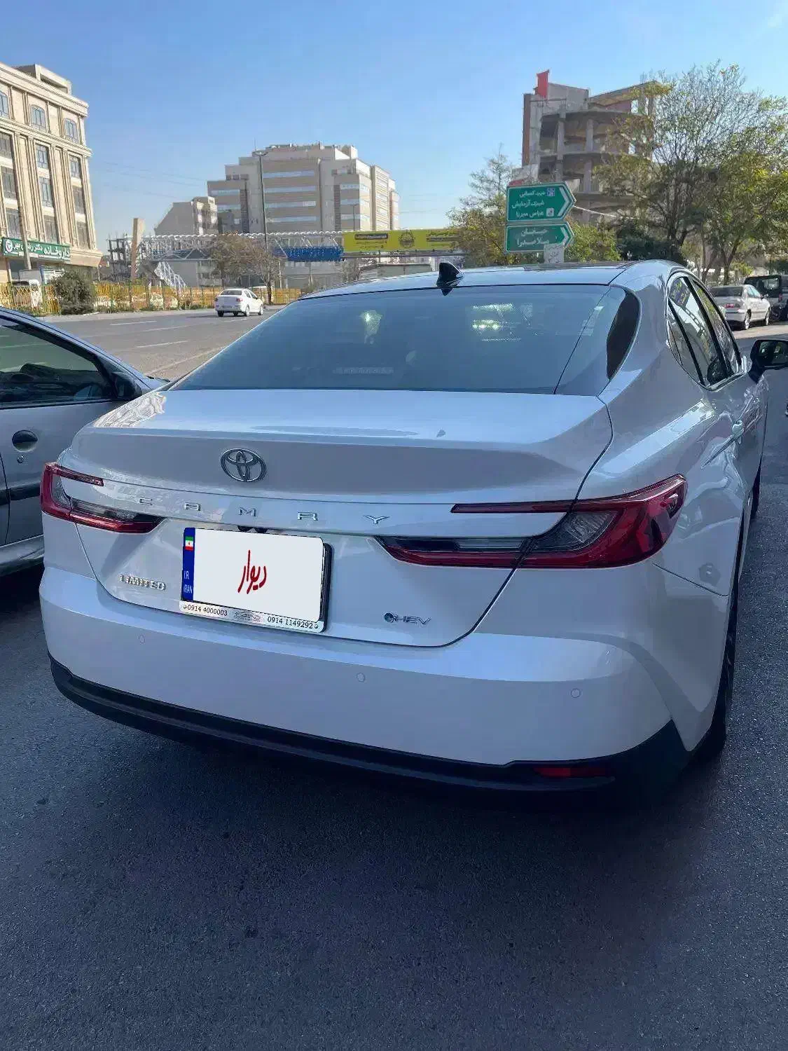 تویوتا کمری لیمیتد ۲۰۲۵ پلاک ارس|خودرو سواری و وانت|تبریز, |دیوار