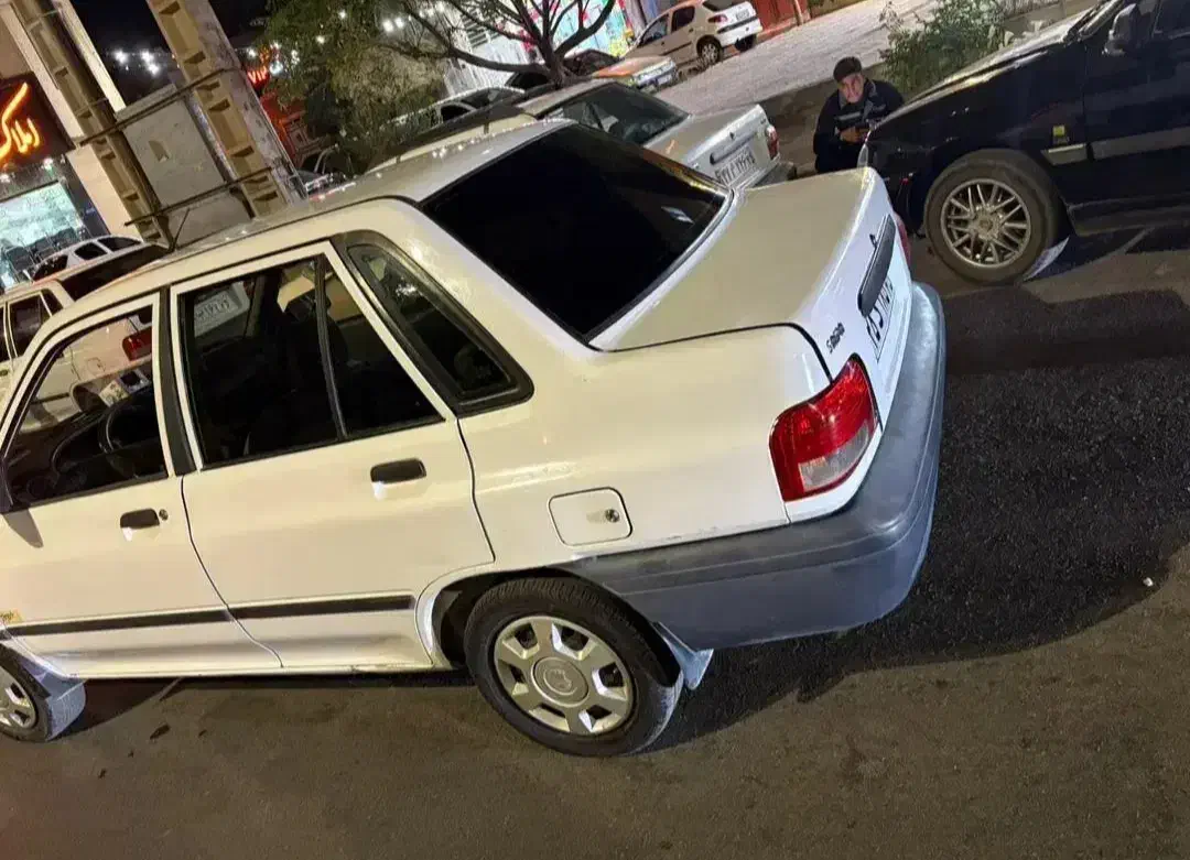 پراید دوگانه فابریک مدل 93سفید|خودرو سواری و وانت|سیرجان, |دیوار