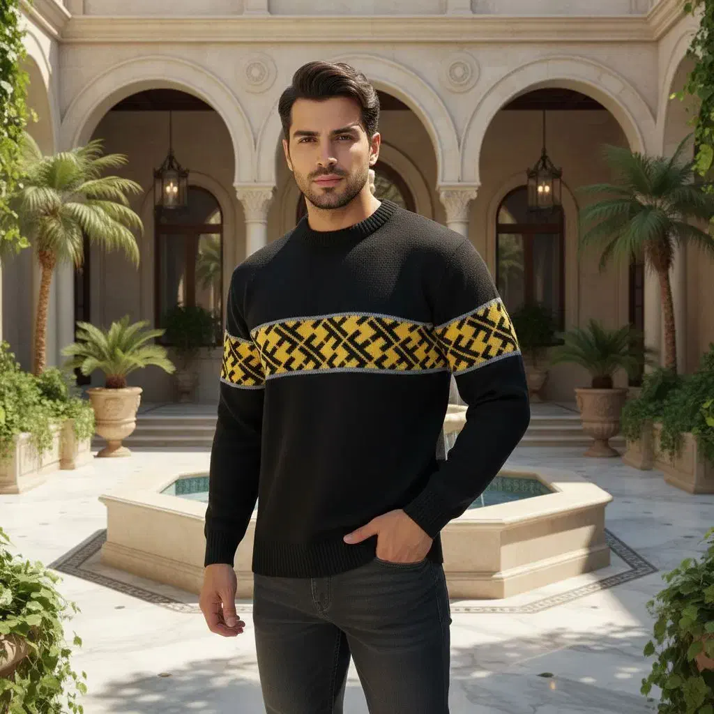 بافت مردانونه|لباس|اردبیل, |دیوار