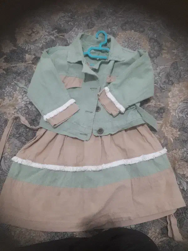 لباس نخی دوتیکه درحد|کفش و لباس بچه|کرج, فاز ۲ مهرشهر|دیوار