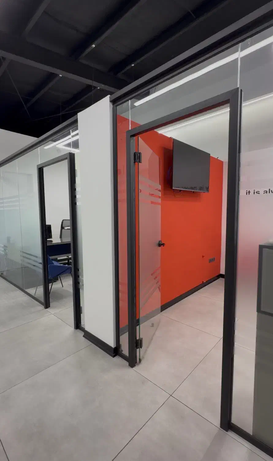 پارتیشن شیشه‌ای اداری|دفتر کار|بندرعباس, |دیوار