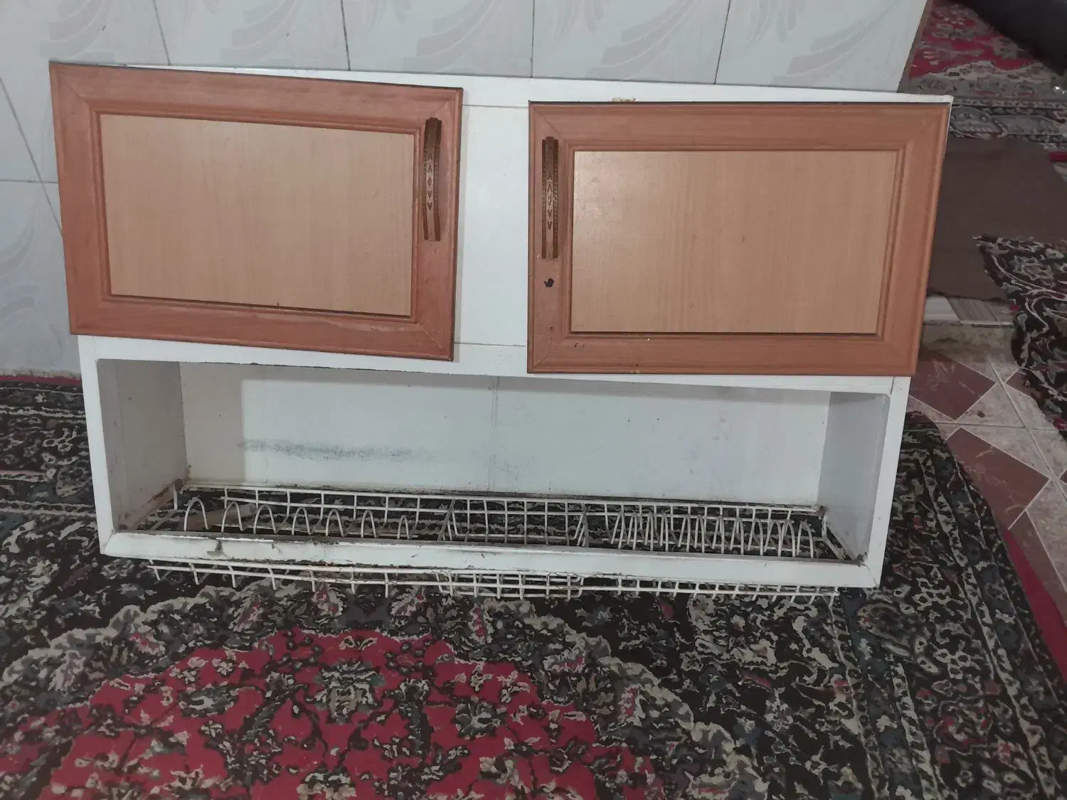 کابینت|آب‌چکان و نظم‌دهنده ظروف|امیدیه, |دیوار