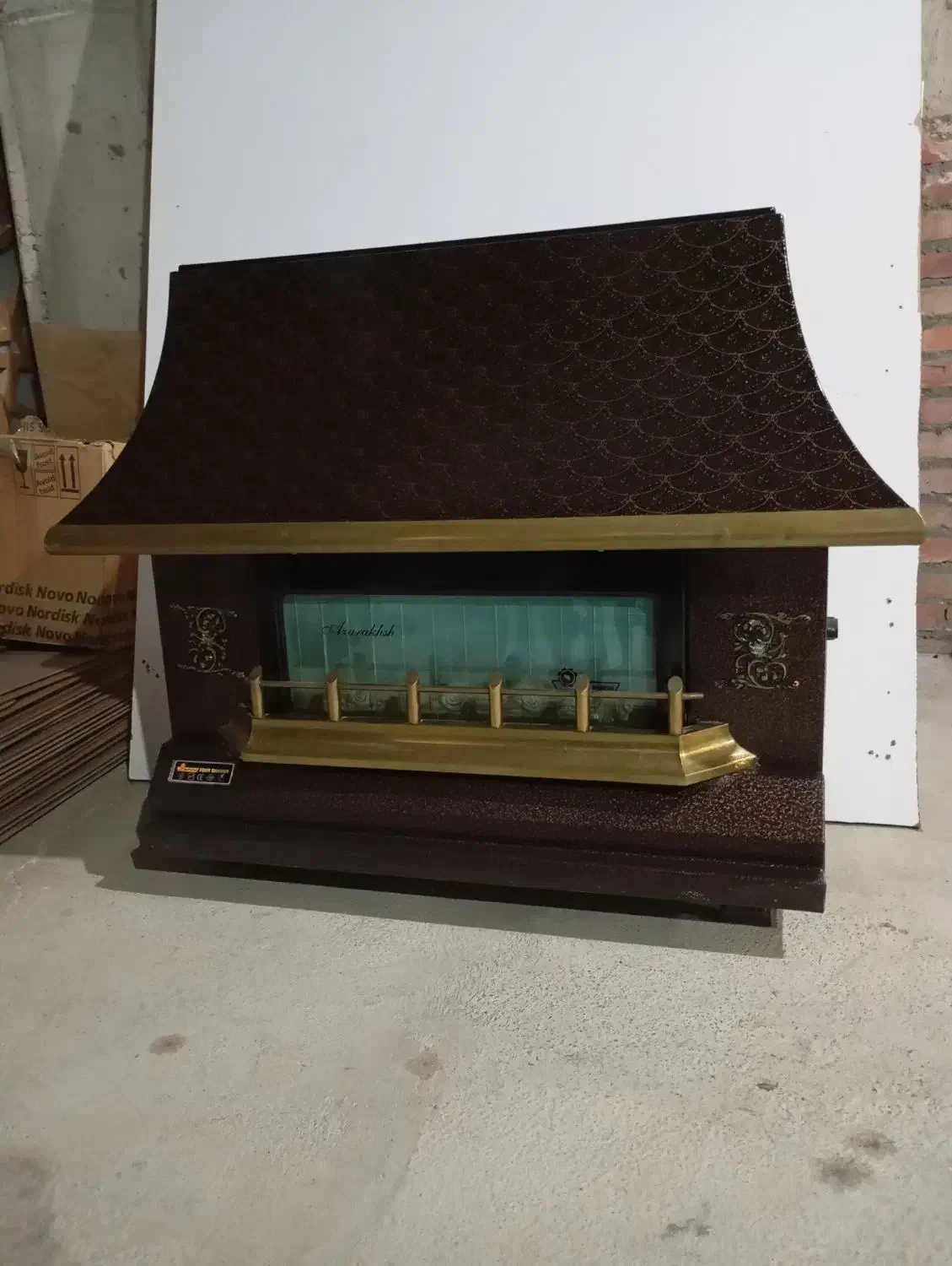 بخاری گازی مدل شومینه ایران شرق|بخاری، هیتر، شومینه|فشاپویه, |دیوار