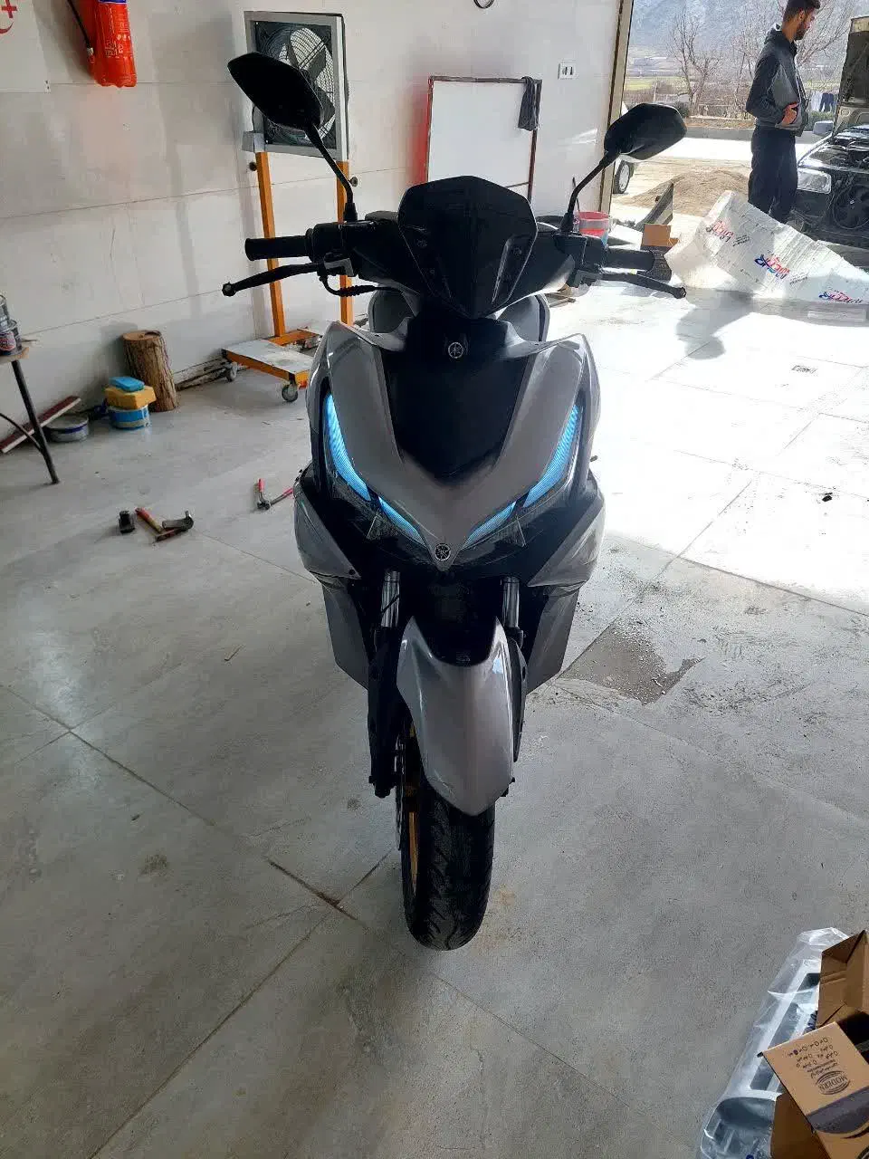 موتور طرح ایروکسnvx ۱۴۰۱|موتورسیکلت|خرم‌آباد, |دیوار