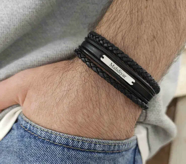 انواع نقره پلاک و دستبند|جواهرات|تبریز, |دیوار